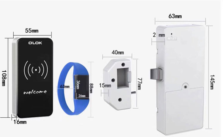 Khóa tủ đồ OLOK C305 3 khoa tu do olok c305 3